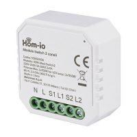 HOM-IO SMART ΔΙΑΚΟΠΤΗΣ 2 ΚΑΝΑΛΙΩΝ SMART65474