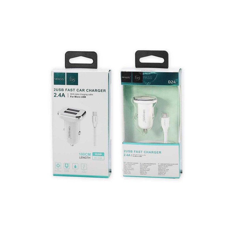 Φορτιστής αναπτήρα - Smartphone - D24 - Android Mini-USB - 882138