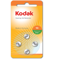 30410411 Kodak hearing aid P13 battery (4 pack)