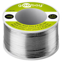 GOOBAY σύρμα συγκόλλησης 51131 Φ0.35mm, χωρίς μόλυβδο, 100γρ, 1τμχ