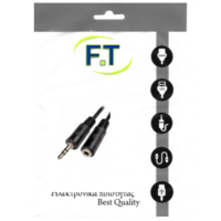 FTT16-013 3.5mm JACK ΑΡΣΕΝΙΚΟ - 3.5mm JACK ΘΗΛΥΚΟ 2.5Μ (ΕΠΙΧΡΥΣΟ)