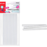MP μπάρες σιλικόνης PP040 για θερμοπίστολο, 7.1mm x 20cm, 10τμχ