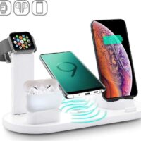 Andowl Wireless Charging Pad (Qi) Λευκό (Q-L023)