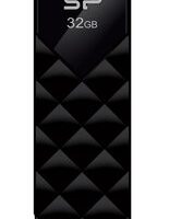 SILICON POWER USB Flash Ultima U03, 32GB, USB 2.0, μαύρο