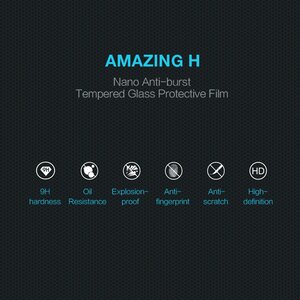 NILLKIN tempered glass Amazing Η για Xiaomi Redmi Note 9/Redmi 10X 4G - Image 2