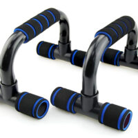 Χειρολαβές για push-ups GYM-0007, 2τμχ, μαύρες