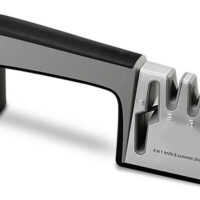Ακονιστήρι μαχαιριών TOOL-0040, 4 επιπέδων, μαύρο-γκρι