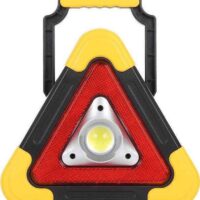 Hurry Bolt HB-6609 Φακός Επαναφορτιζόμενος - Τρίγωνο Ασφαλείας Κίτρινο