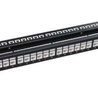 PATCH PANEL 19'' 24PORT Cat6 ΜΕ ΟΡΓΑΝΩΤΗ ΚΑΛΩΔΙΟΥ