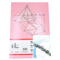 ΜΠΛΟΚ ΜΙΛΙΜΕΤΡΕ 50ΦΥΛΛΟ Α4 Justnote 3849