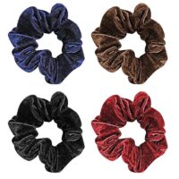 ΣΟΥΡΑ ΜΑΛΛΙΩΝ ΒΕΛΟΥΤΕ ~Φ10cm 4teen4ty 401155  12τεμ. διαφορα σχέδια