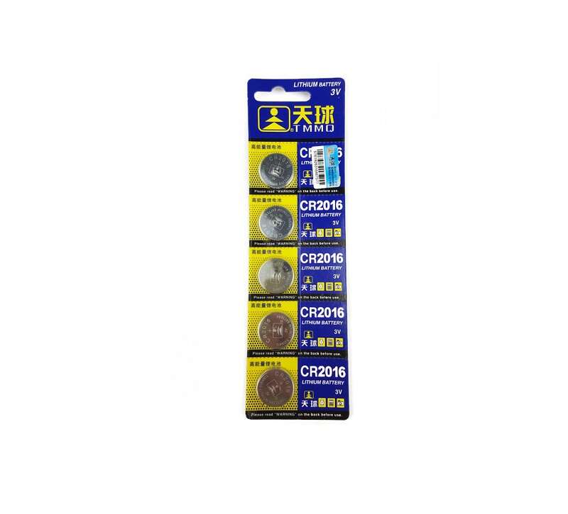 Μπαταρίες – 3V – CR2016 – 5pcs – 013384