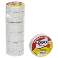 ΜΟΝΩΤΙΚΗ ΤΑΙΝΙΑ LOGO ΛΕΥΚΗ 19mm x 18,3m LOGO 65ΔΕ800