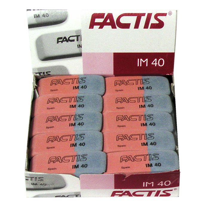ΓΟΜΑ FACTIS ΠΑΚ=40Τ ΔΙΧΡΩΜΗ FACTIS 36203