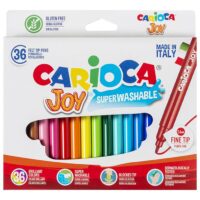 ΜΑΡΚΑΔΟΡΟΙ CARIOCA JOY 2.6mm ΣΕΤ=36ΧΡΩΜΑΤΑ  Carioca 40616