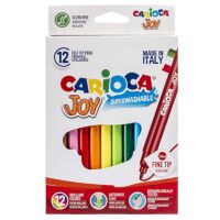 ΜΑΡΚΑΔΟΡΟΙ CARIOCA JOY 2.6mm ΣΕΤ=12 ΧΡΩΜΑΤΑ Carioca 40614