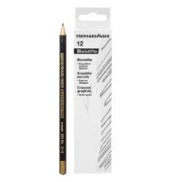 ΜΟΛΥΒΙ ΜΑΥΡΟ EXTRA Νο2=Β, No4=2H, Νο5=5H ΠΑΚ=12ΤΕΜ  FABER 511101, 511112, 511115