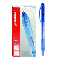 ΣΤΥΛΟ ΚΟΥΜΠΙ STABILO BALLPOINT ΜΠΛΕ 1,0mm  STABILO  10τμχ