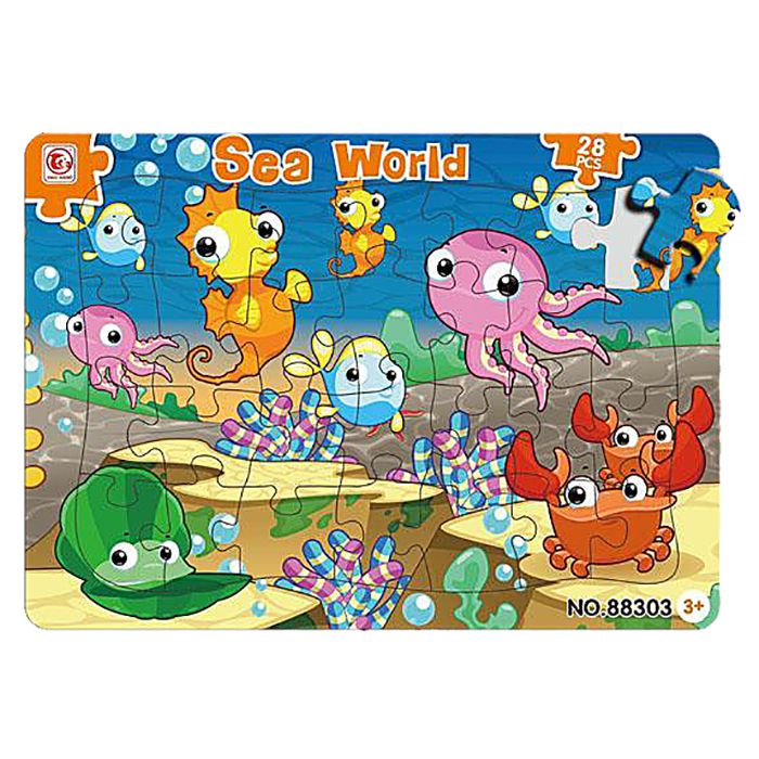 ΠΑΖΛ ΚΟΡΝΙΖΑ 28 ΤΕΜ ΒΥΘΟΣ 28x20cm ToyMarkt 891651