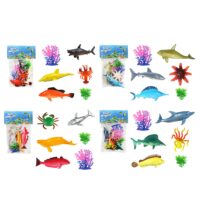 ΣΕΤ ΖΩΑ ΤΗΣ ΘΑΛΑΣΣΑΣ 15x24cm ToyMarkt 913184