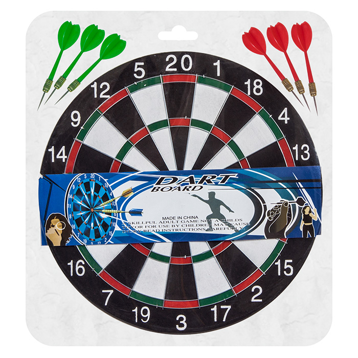 ΣΤΟΧΟΣ ΜΕΣΑΙΟΣ & 6 ΒΕΛΗ ΣΤΟΧΟΣ=37cm ToyMarkt 911013