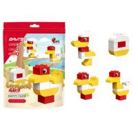 Σετ 10 τεμ Τουβλάκια Happy Farm 16x21cm ToyMarkt 95423