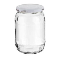 ΒΑΖΟ ΓΥΑΛΙΝΟ 370ml 370ml  12x7,3cm Homie 100229  24τμχ