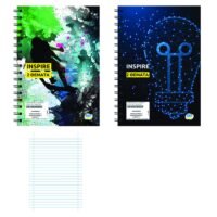 ΤΕΤΡΑΔΙΑ ΣΠΙΡΑΛ 2 ΘΕΜΑΤΩΝ INSPIRE 17x25cm Justnote 104309
