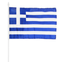 ΣΗΜΑΙΑ ΕΛΛΗΝΙΚΗ ΠΑΝΙΝΗ  ΜΕ ΛΑΒΗ 32x45cm(ΛΑΒΗ=60cm) Homie 11632