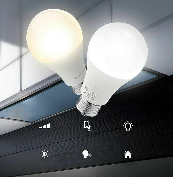 BlitzWolf E27 9W Ρυθμιζόμενο Λευκό Dimmable Smart (BW-LT29) (BLIBW-LT29) - Image 2