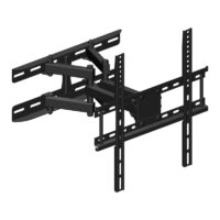 AX VENUS 23"-60" -  ΒΑΣΗ TV ΜΕ ΔΙΠΛΟ ΒΡΑΧΙΟΝΑ VESA 400 X 400