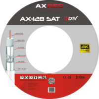 AX-128 SAT AXRED ΟΜΟΑΞΟΝΙΚΟ ΔΟΡΥΦΟΡΙΚΟ ΚΑΛΩΔΙΟ