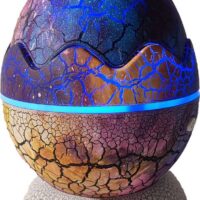 Galaxy Nightlight Projector LED Laser Αυγό Δεινόσαυρου με Ηχείο Bluetooth - Προτζέκτορας Αστεριών USB