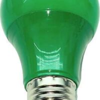 Λάμπα LED για Ντουί E27 7W και Σχήμα A60 Πράσινο 270lm