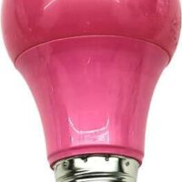 Λάμπα LED για Ντουί E27  7W και Σχήμα A60 Ροζ 270lm
