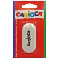 ΓΟΜΑ ΛΕΥΚΗ CARIOCA BLISTER 6x3cm Carioca 40142