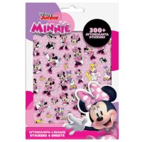 ΜΠΛΟΚ ΜΕ 300 ΑΥΤΟΚΟΛΛΗΤΑ MINNIE 21,5x14,5cm Disney