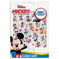 ΜΠΛΟΚ ΜΕ 300 ΑΥΤΟΚΟΛΛΗΤΑ MICKEY 21,5x14,5cm Disney