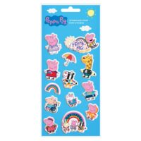 ΑΥΤΟΚΟΛΛΗΤΑ PUFFY PEPPA PIG 22x10cm PEPPA 000482660