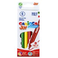 ΜΑΡΚΑΔΟΡΟΙ CARIOCA JOY 2.6mm ΣΕΤ=6 ΧΡΩΜΑΤΑ  Carioca 40549