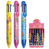 ΣΤΥΛΟ 6 ΧΡΩΜATΩΝ BALLPOINT 1.0mm  Justnote 8095