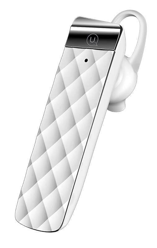 USAMS Bluetooth μονό earphone BT1, BT 5.0, λευκό
