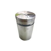 Βαζάκι μπαχαρικών inox  8 x 5cm [00101536]