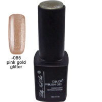 Ημιμόνιμο τριφασικό μανό 12ml - Pink gold glitter [40504008-085]