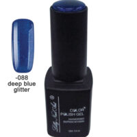Ημιμόνιμο τριφασικό μανό 12ml - Dark blue glitter [40504008-088]