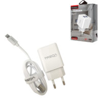 Treqa Ταχυφορτιστής 2x USB με καλώδιο για ios συσκευές CS-221 [30601315]