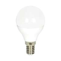 Λευκή βιδωτή λάμπα led γλόμπος 6W 3000K [70701055]