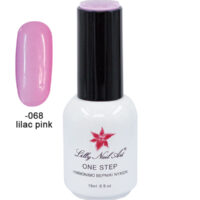 Ημιμόνιμο μανό one step 15ml - Lilac Pink [40504001-068]