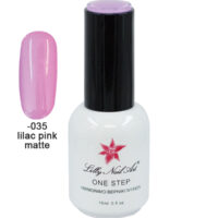 Ημιμόνιμο μανό one step 15ml - Lilac pink matte [40504001-035]