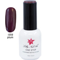 Ημιμόνιμο μανό one step 15ml - Plum [40504001-059]